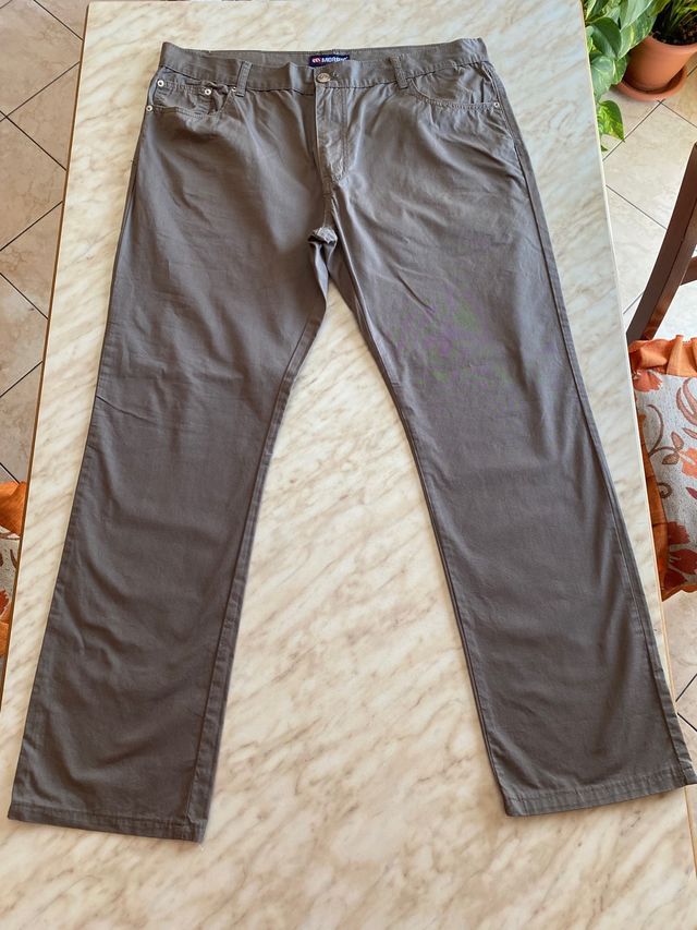 pantaloni 100% cotone uomo