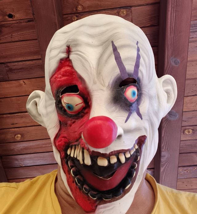 Máscara de Payaso aterrador