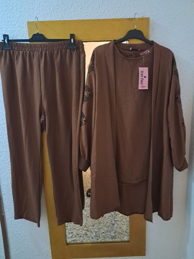 Conjunto de tres piezas 