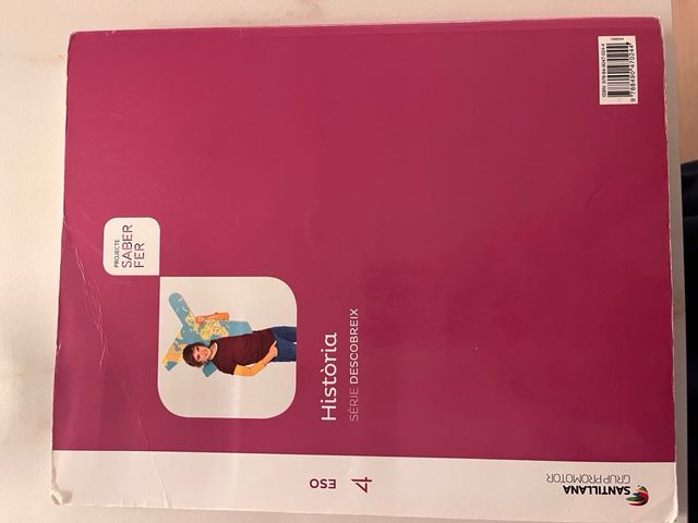 Libro Història 4 ESO
ISBN 9788490470244
