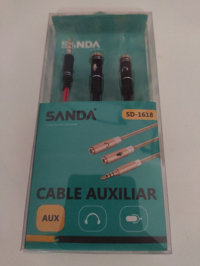 Cable auxiliar auriculares 