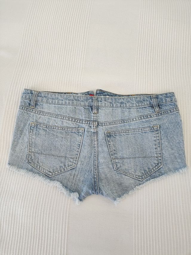 Pantalón corto vaquero mujer