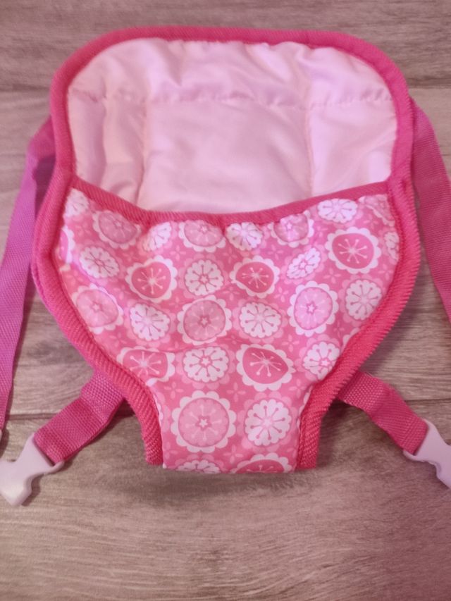 Mochila bebe muñeco juguete