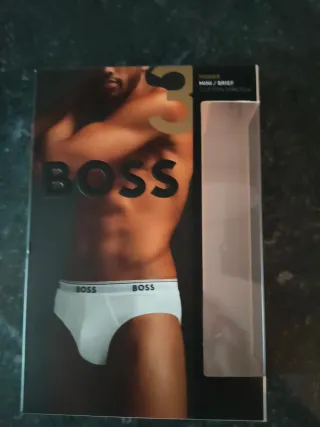 Cajas vacías slips Hugo Boss