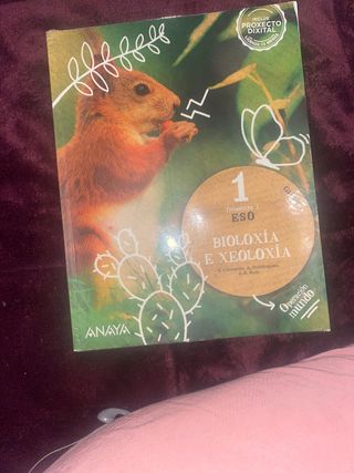 LIBROS DE BIOLOGIA 1 ESO EDITORIAL ANAYA