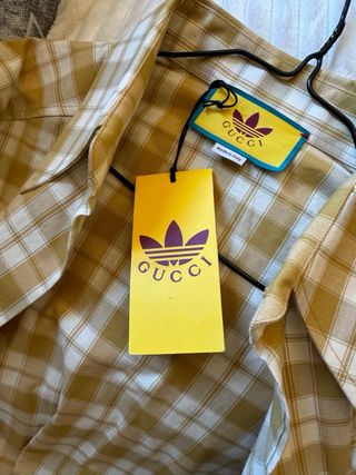 Camisa gucci x adidas 