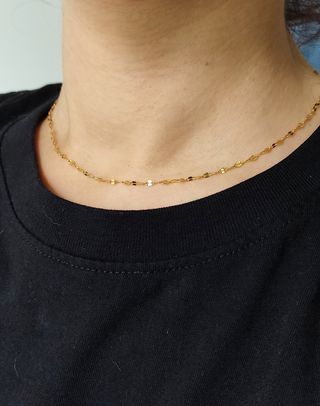 Collar cadena acero