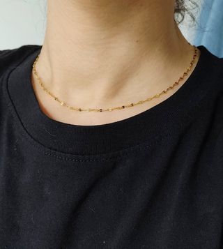 Collar cadena acero