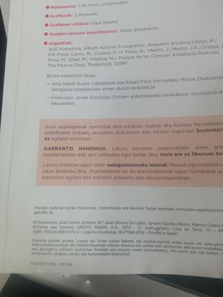 Libros texto matemáticas 4 eso