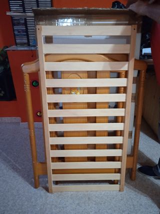 Cuna de bebe con colchón