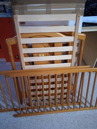 Cuna de bebe con colchón