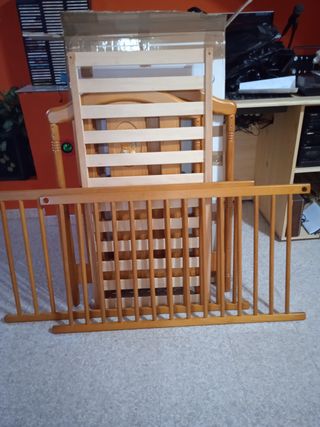 Cuna de bebe con colchón