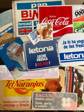 Colección adhesivos años 80-90