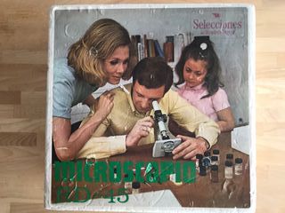 Microscopi complet vintage