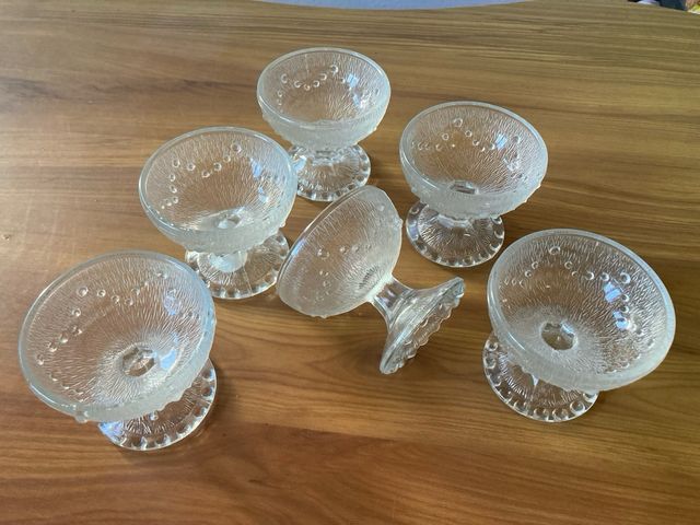 Copas vintage cristal