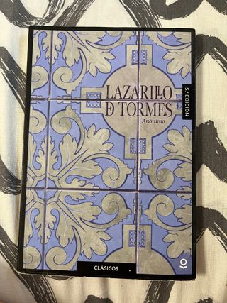 Libro Lazarillo de Tormes