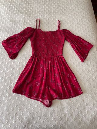 Mono rojo hollister