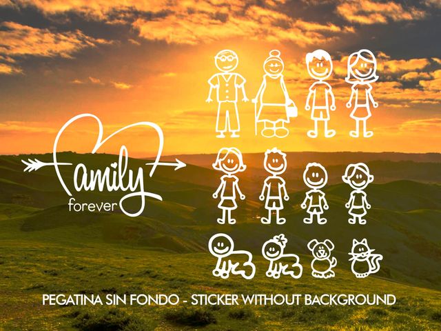 kit Pegatinas FAMILIA