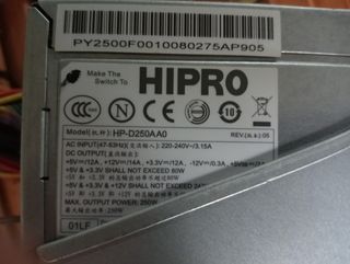 Reproductor DVD/CD pc.