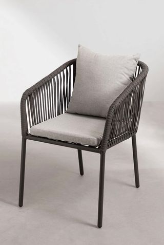 Silla terraza ratán