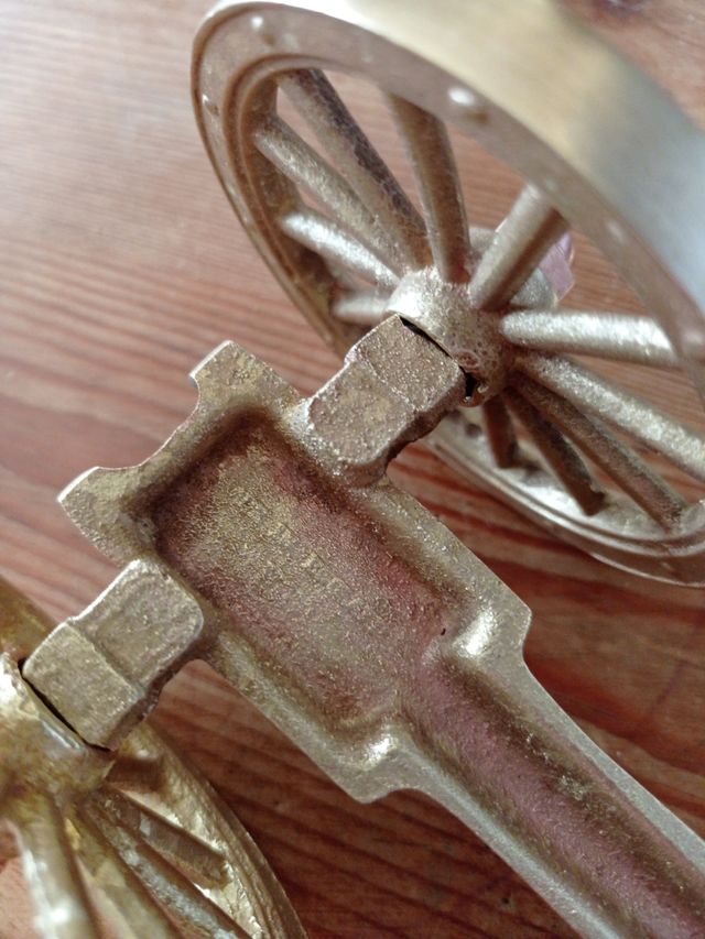 Fusto in ottone massiccio