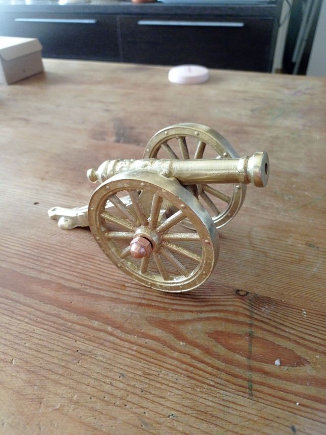 Fusto in ottone massiccio