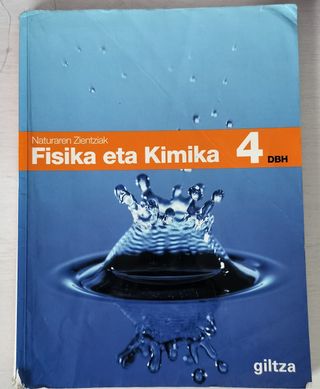 Física y química, 4 ESO, Giltza, euskera 