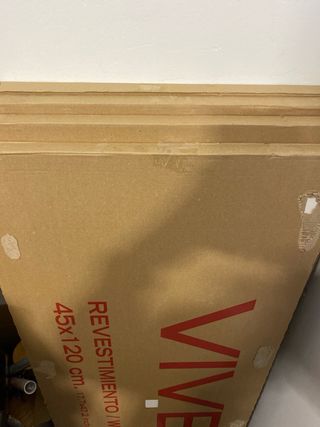 DOS CAJAS  Porcelanico placas de 45x120 cm. 