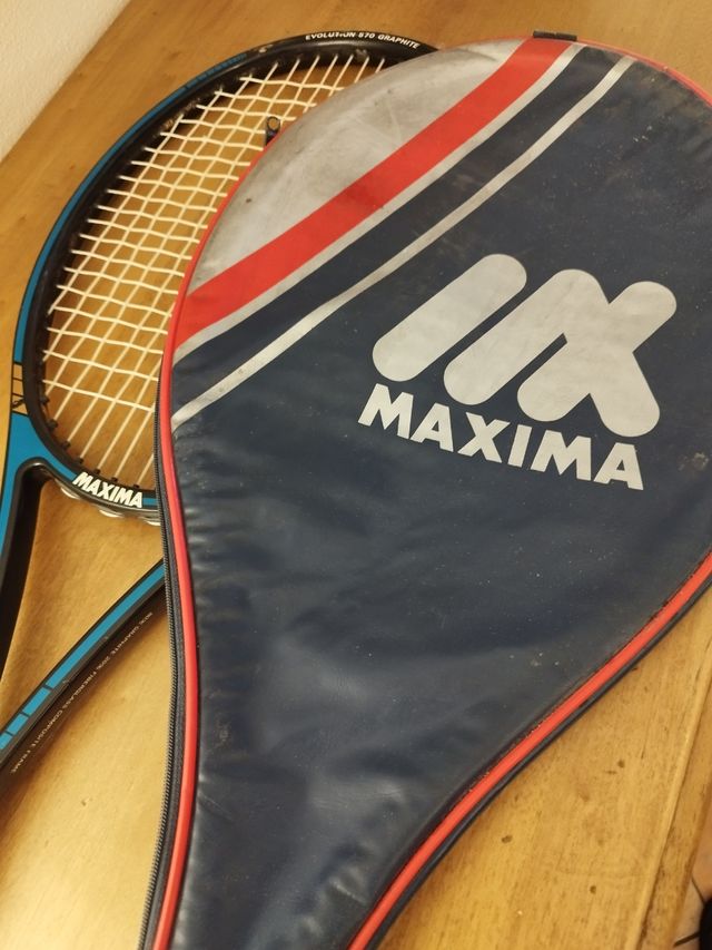 Racchetta da tennis vintage Maxima.
