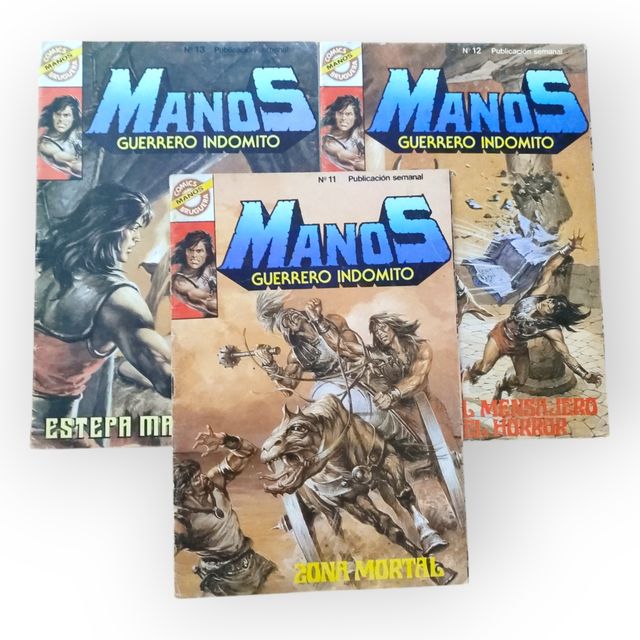 Manos Guerrero Indomito, Conan, Rogue Trooper
