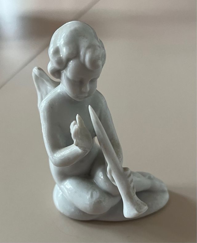 Angioletto in porcellana vintage