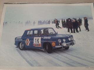 3 póster Renault 8+Cartel+Fascículos REBAJADO 