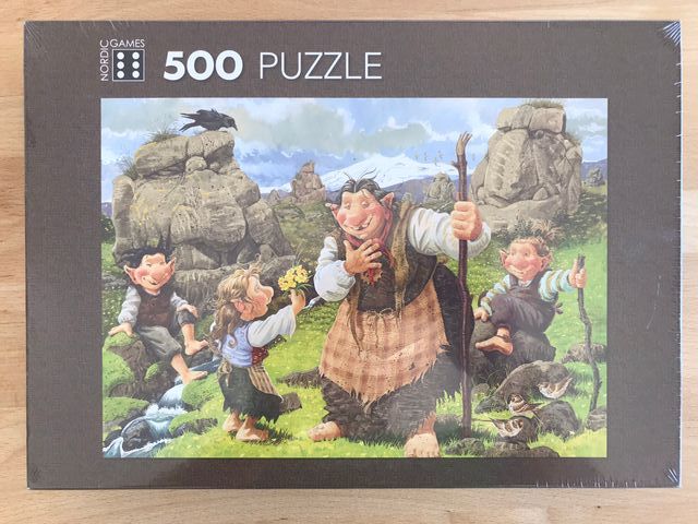 Puzzle 500 pcs Islandia Iceland