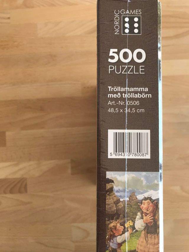Puzzle 500 pcs Islandia Iceland