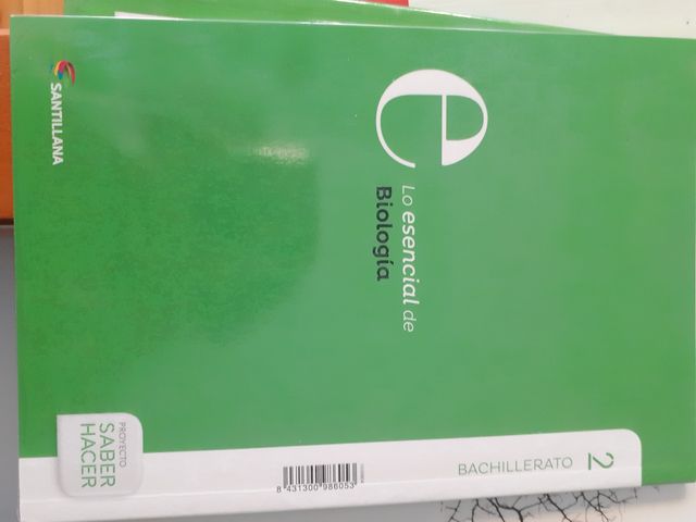 Biología segundo bachillerato