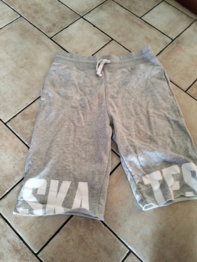 Pantaloncini felpa garzata ragazzo