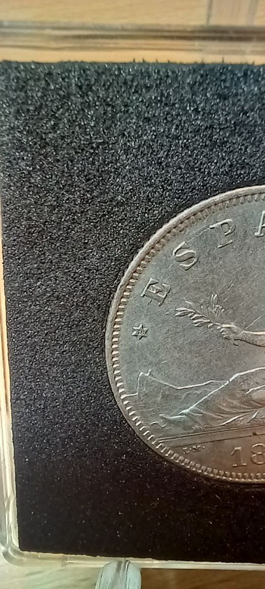2 PESETAS 1870☆*18*75