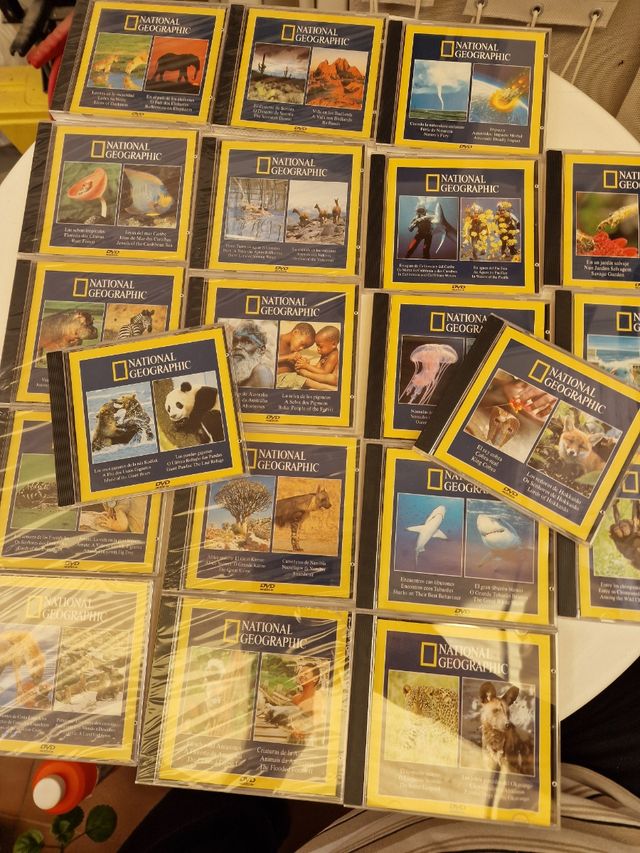 DOCUMENTALES DVD 20 UNIDADES