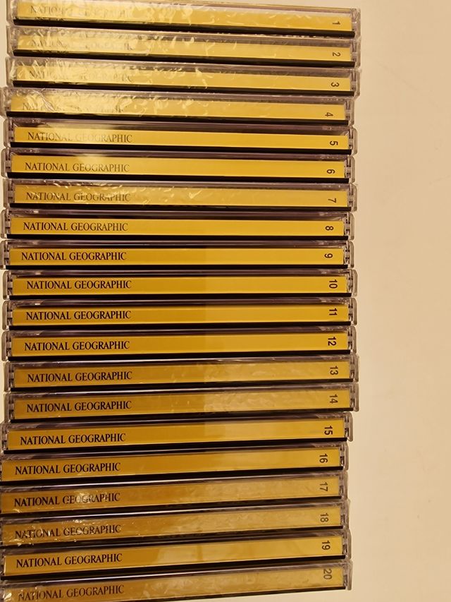 DOCUMENTALES DVD 20 UNIDADES