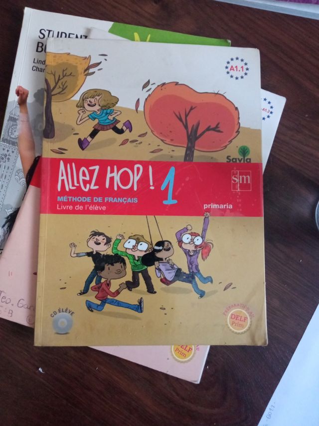 Libro de texto francés 1ESO