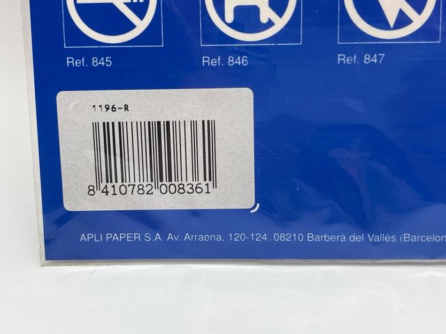 Etiqueta de señalización