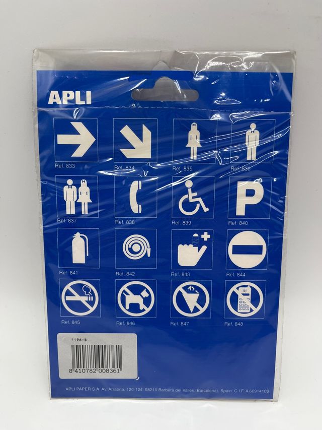 Etiqueta de señalización