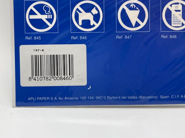 Etiquetas de señalización