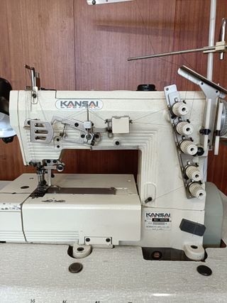 Recubridora industrial de 5 hilos
