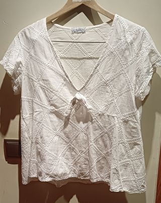 Blusa de manga corta