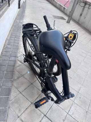 Bicicleta plegable del decathlon ruedas 20”
