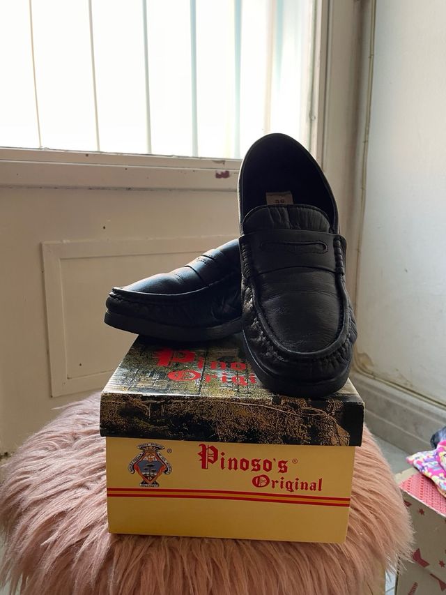 Zapatos cómodos Pinosos negros mujer 36