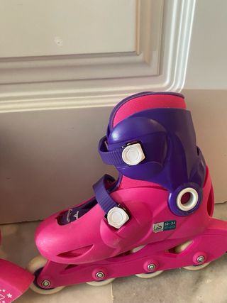 Patines oxelo color rosa 32-34