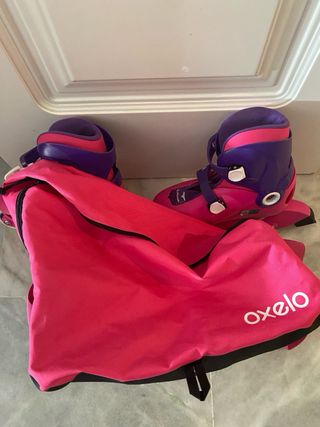 Patines oxelo color rosa 32-34