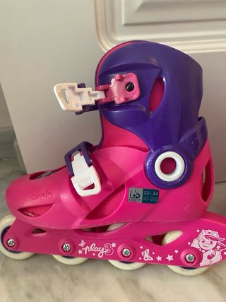 Patines oxelo color rosa 32-34